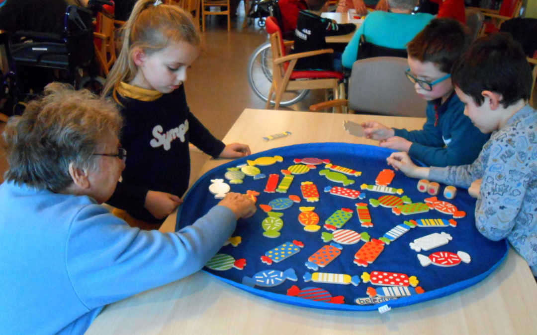 Deuxième rencontre à l’EHPAD autour de jeux de société