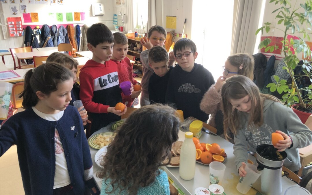 Petit déjeuner équilibré