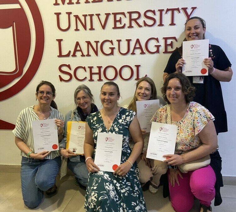 Une équipe en formation pour faire vivre l’anglais au quotidien